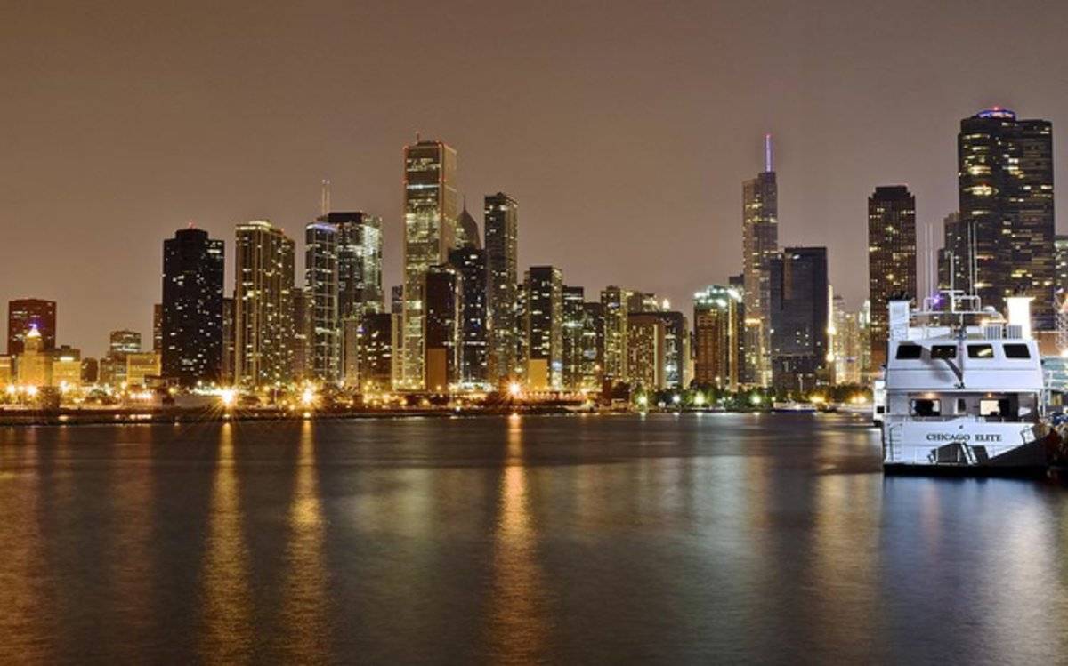 View Of Chicago From Navy Pier - Poster | Canvas Wall Art Print