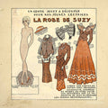 Vintage French Paper Doll - Poster | Canvas Wall Art Print