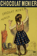Vintage Advertising Chocolate - Poster | Canvas Wall Art Print