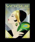 Vinttage Vogue Cover April 1929 - Poster | Canvas Wall Art Print