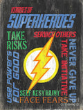 Virtues Of A Superhero 2 - Poster | Canvas Wall Art Print