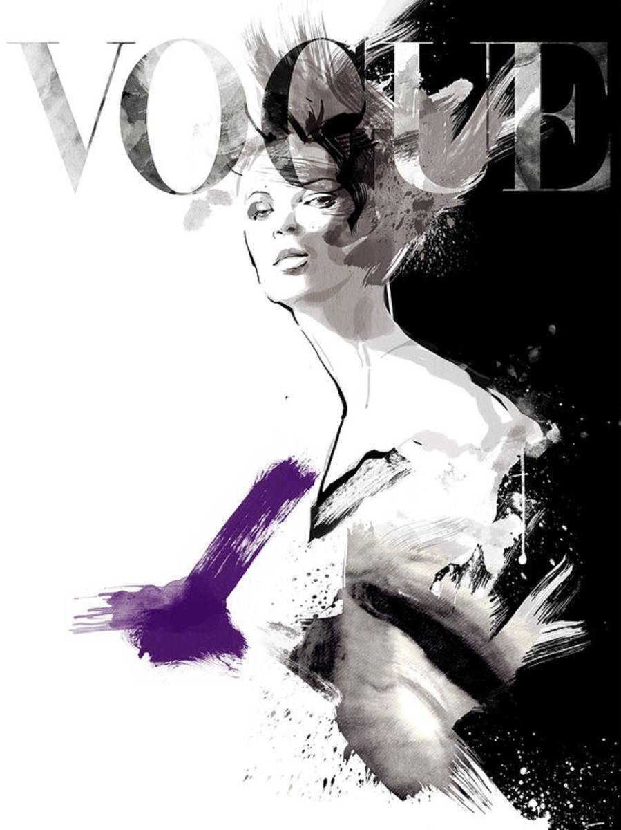 Vogue 2 - Poster | Canvas Wall Art Print