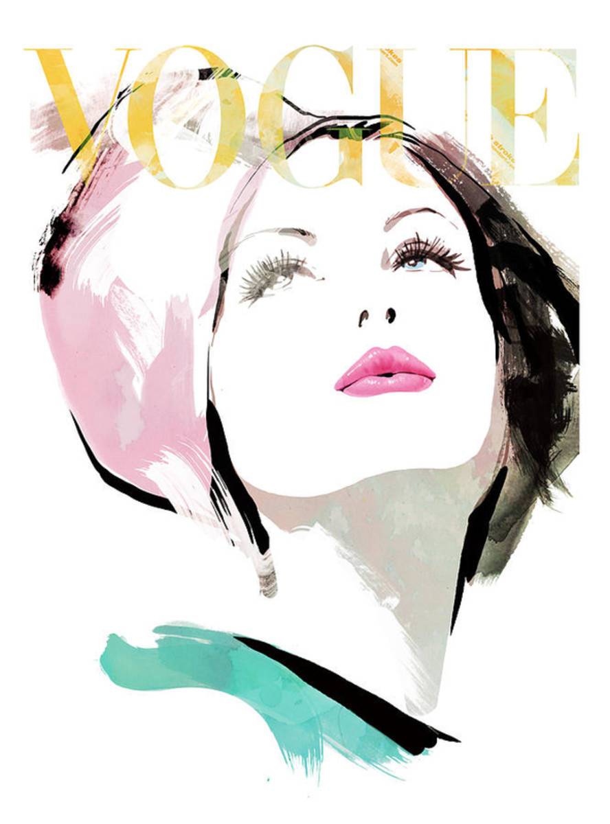 Vogue 3 - Poster | Canvas Wall Art Print
