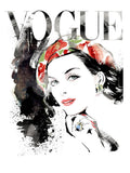 Vogue 4 - Poster | Canvas Wall Art Print