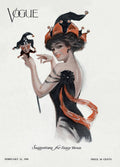 Vogue Cover Of Woman As Jester - Poster | Canvas Wall Art Print