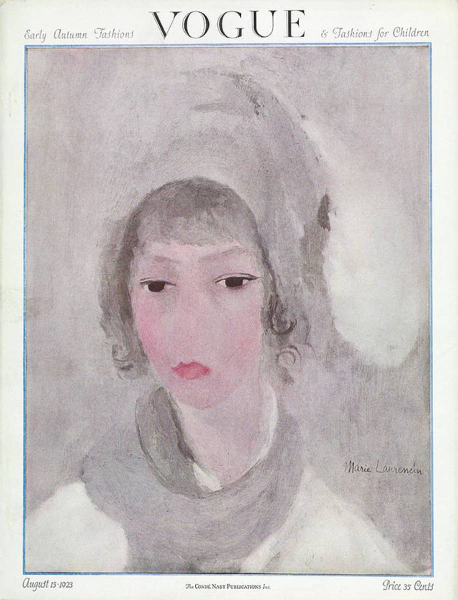 Vogue Cover Featuring The Portrait Of A Woman - Poster | Canvas Wall Art Print