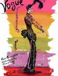 Vogue Cover Illustration - Poster | Canvas Wall Art Print