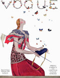 Vogue Cover Illustration Of A Woman Releasing - Poster | Canvas Wall Art Print