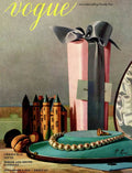 Vogue Cover Illustration Of Holiday Gifts - Poster | Canvas Wall Art Print