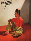 Vogue Cover Illustration Of Model Helen Bennett - Poster | Canvas Wall Art Print