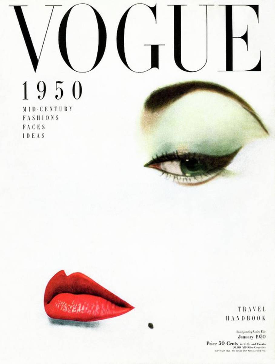 Vogue Cover Of Jean Patchett - Poster | Canvas Wall Art Print