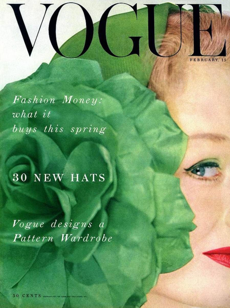 Vogue Cover Of Nina De Voe - Poster | Canvas Wall Art Print