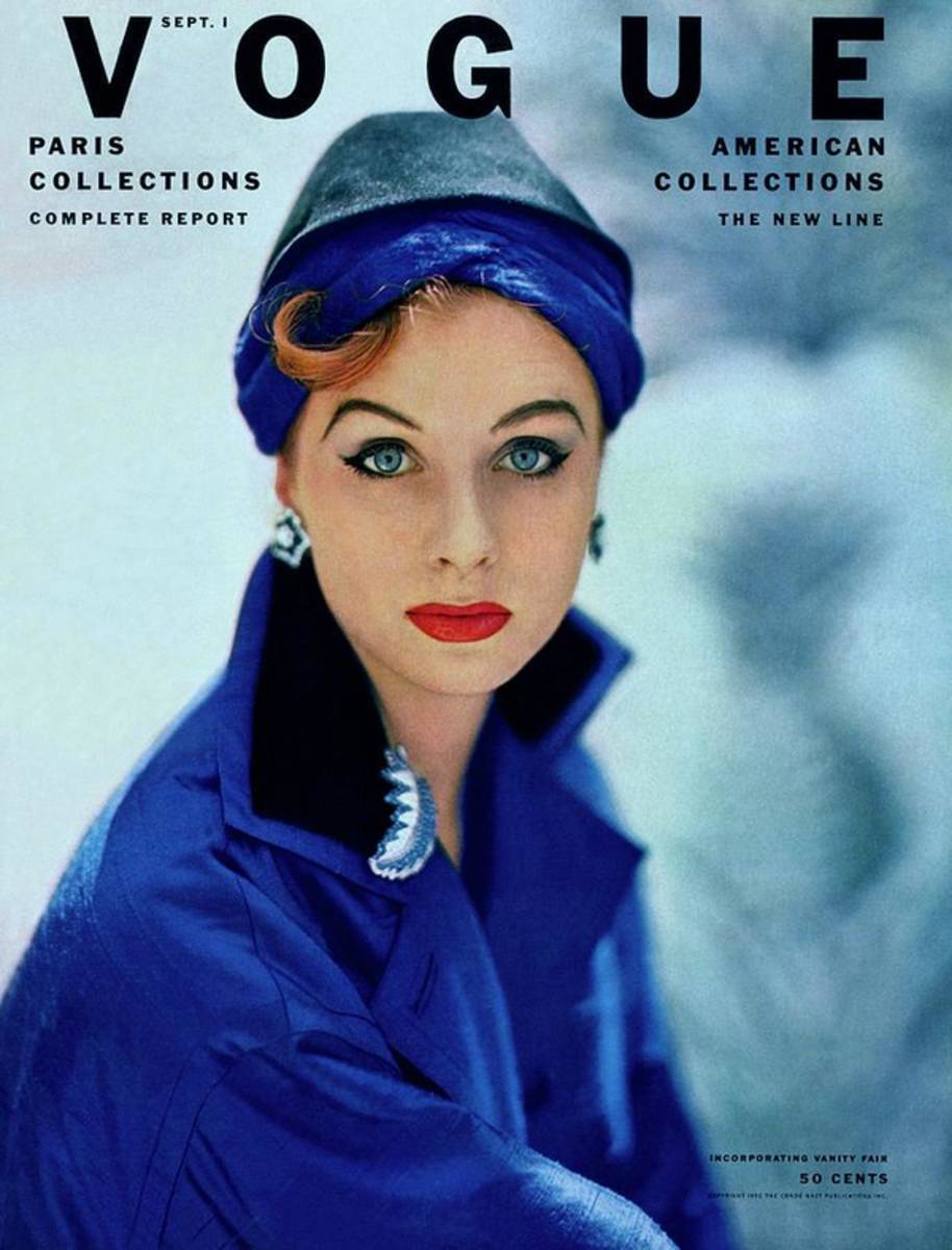 Vogue Cover Of Suzy Parker - Poster | Canvas Wall Art Print