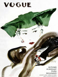 Vogue Magazine Cover Featuring A Woman Wearing - Poster | Canvas Wall Art Print