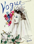 Vogue Magazine Cover Featuring An Illustration - Poster | Canvas Wall Art Print