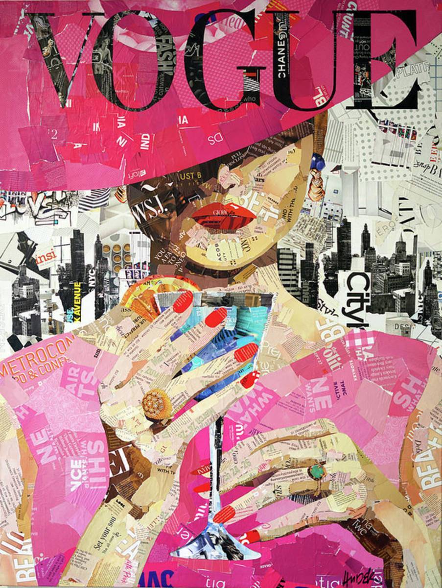 Vogue Muse - Poster | Canvas Wall Art Print
