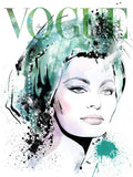 Vogue Sophia Loren - Poster | Canvas Wall Art Print