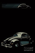 Vw Beatle - Poster | Canvas Wall Art Print