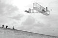 Orville Wright Soars Above Kill Devil Hill - Poster | Canvas Wall Art Print