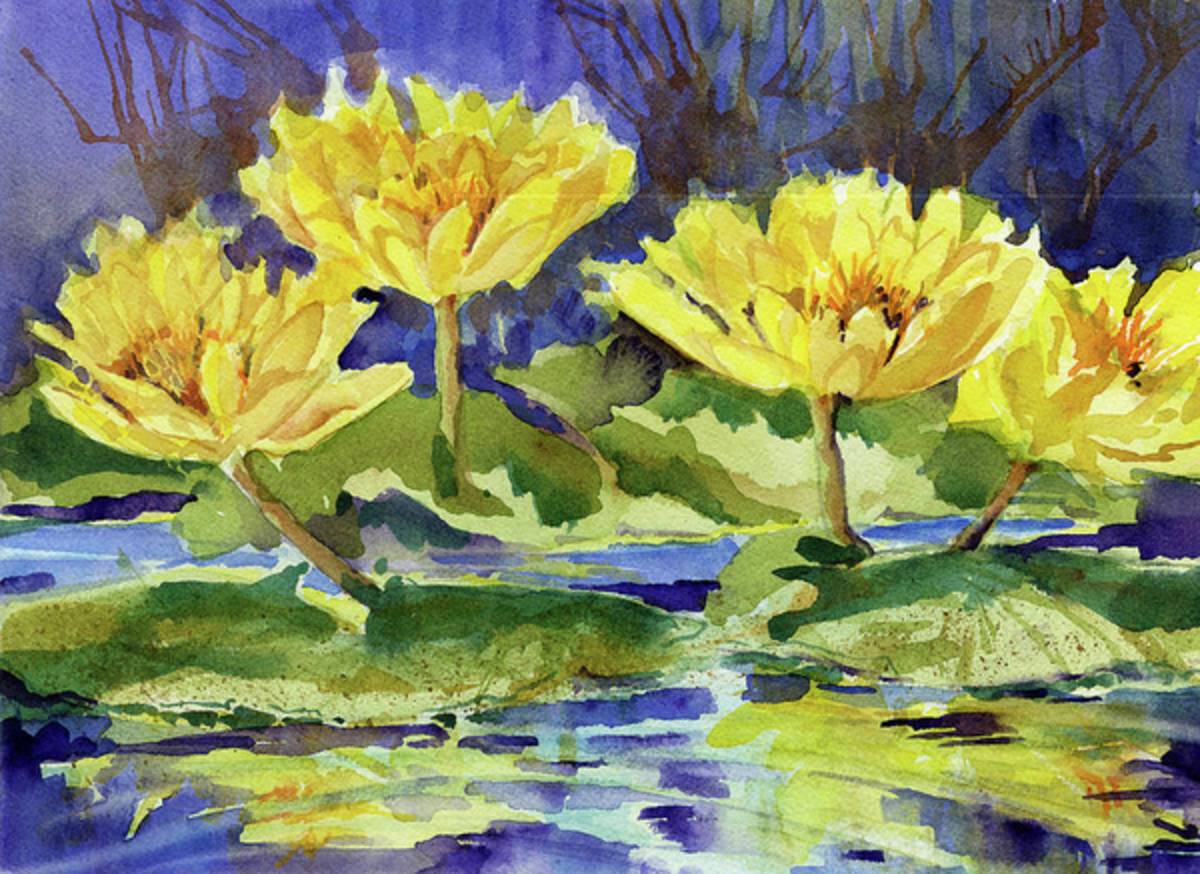 Water Lilies - Poster | Canvas Wall Art Print