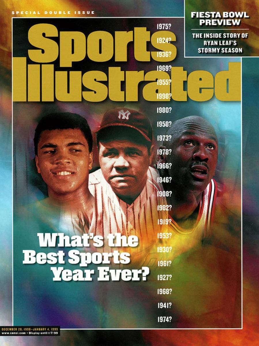 Whats The Best Sports Year Ever Sports Illustrated Cover - Poster | Canvas Wall Art Print