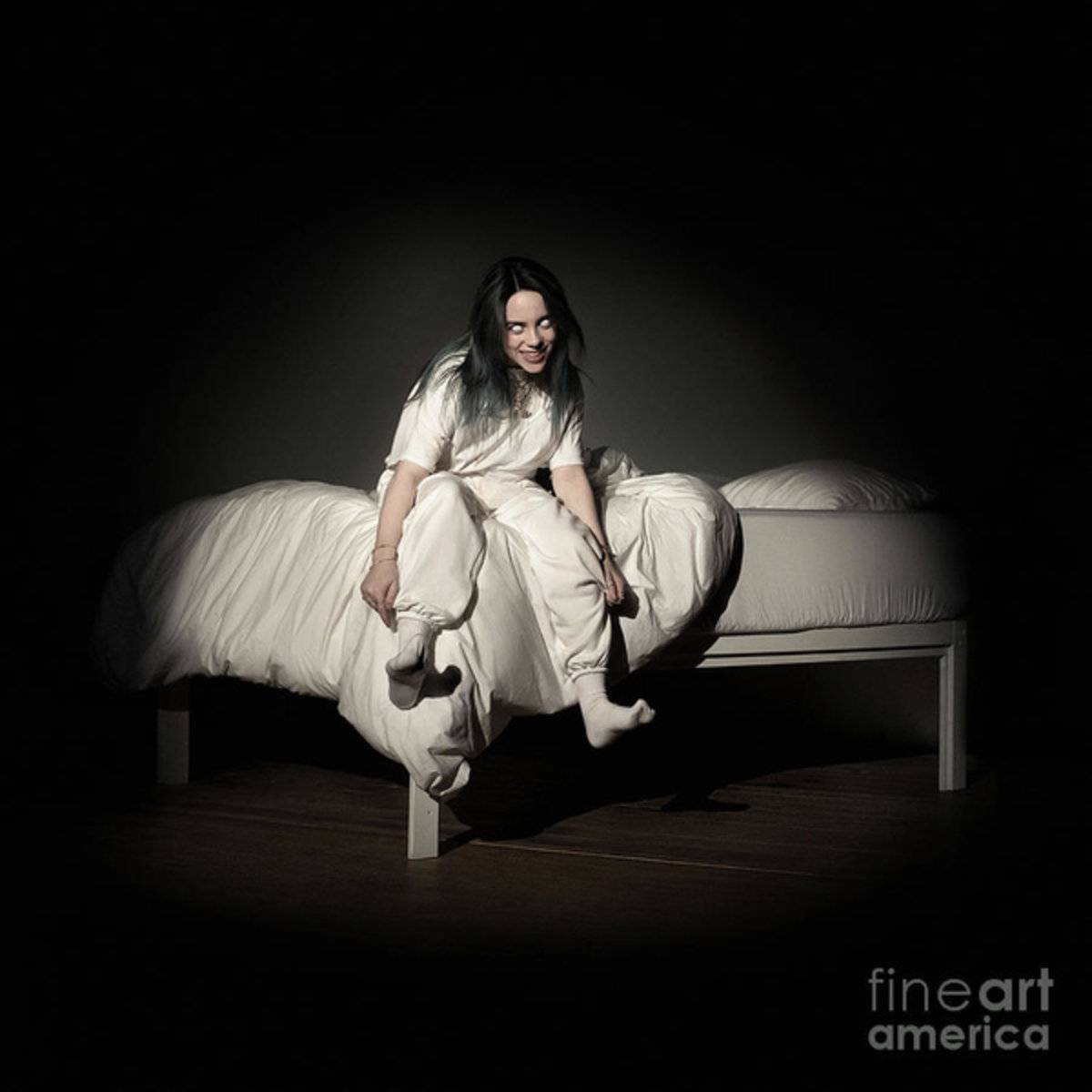 When We All Fall Asleep, Where Do We Go - Billie Eilish - Poster | Canvas Wall Art Print