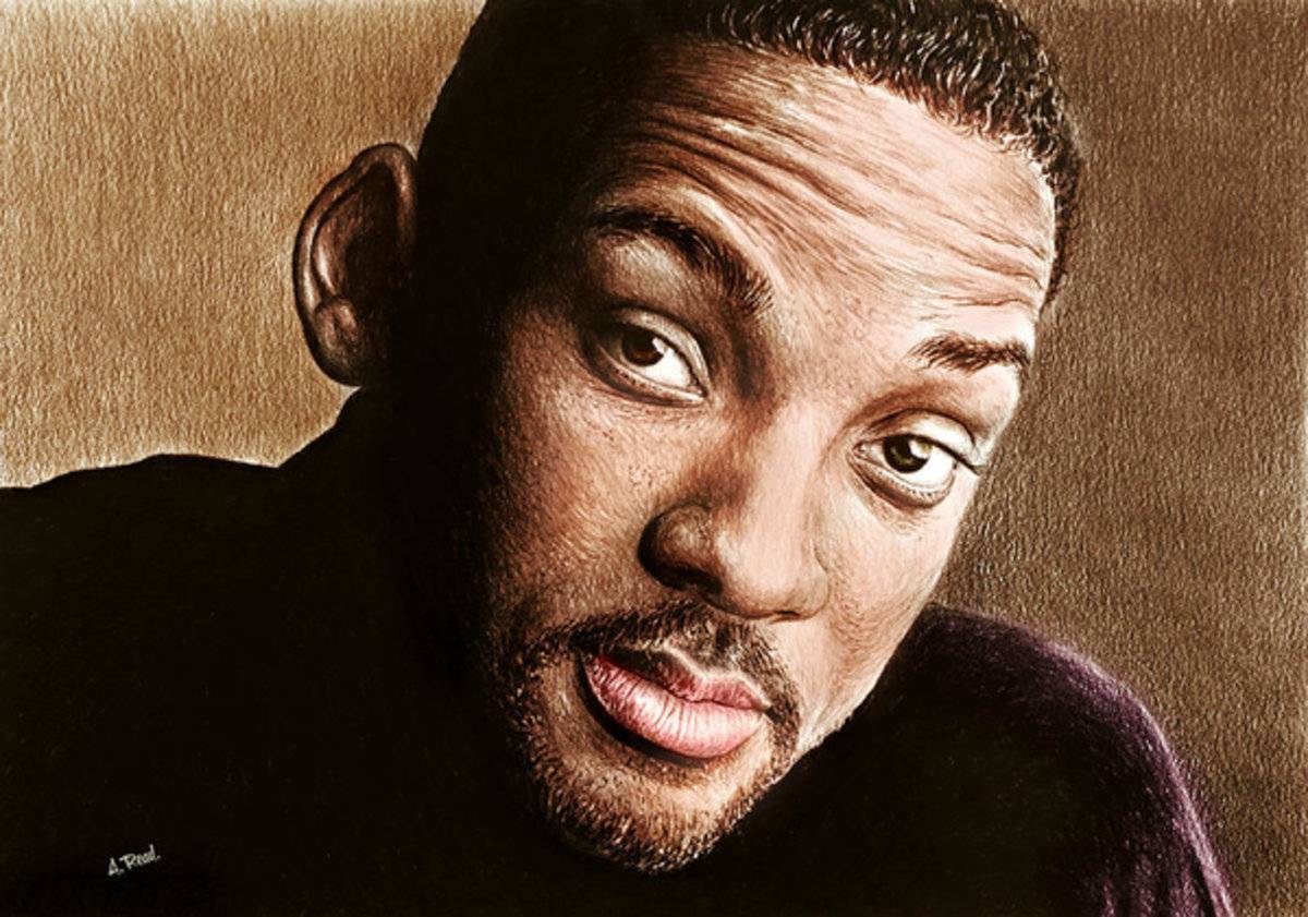 Will Smith Colour - Rapper - Poster | Canvas Wall Art Print