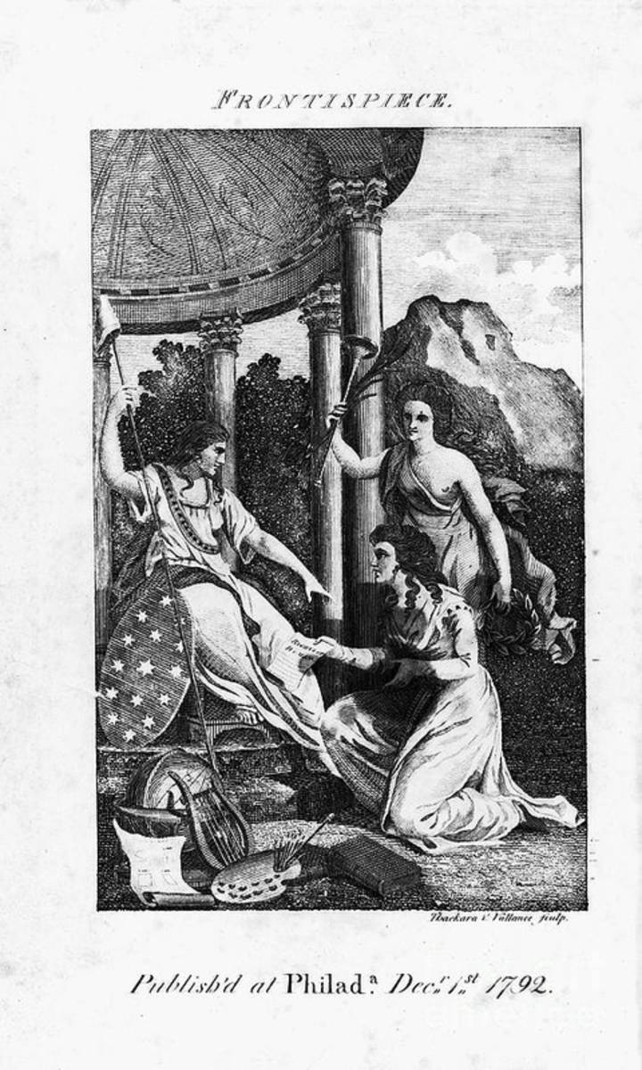Womens Rights, 1792 - Poster | Canvas Wall Art Print