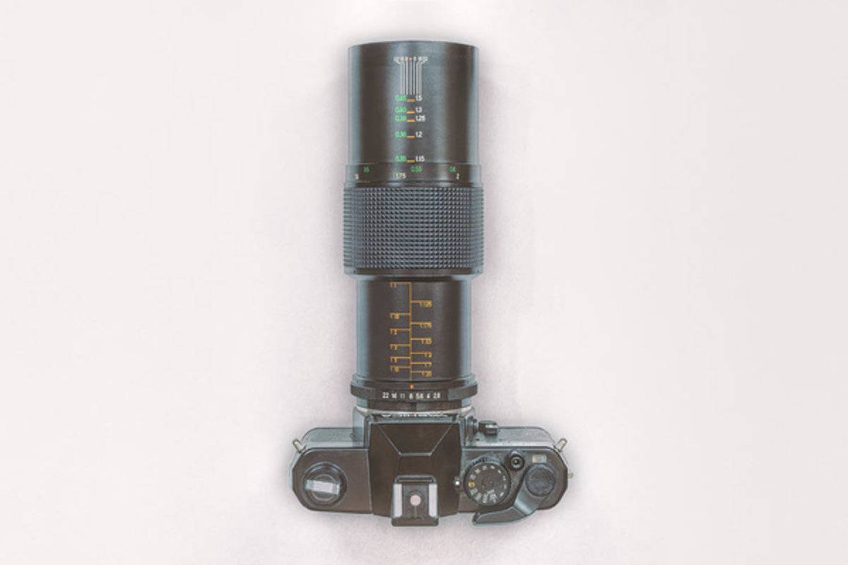 Yashica Fx-3 With 90Mm Lens - Poster | Canvas Wall Art Print