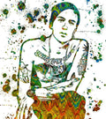 Yelawolf Paint Splatter - Rapper - Poster | Canvas Wall Art Print