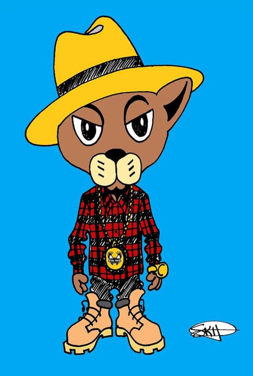 Yellow Hat - Rapper - Poster | Canvas Wall Art Print